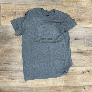 John Deere Charcoal Gray Men's Tee